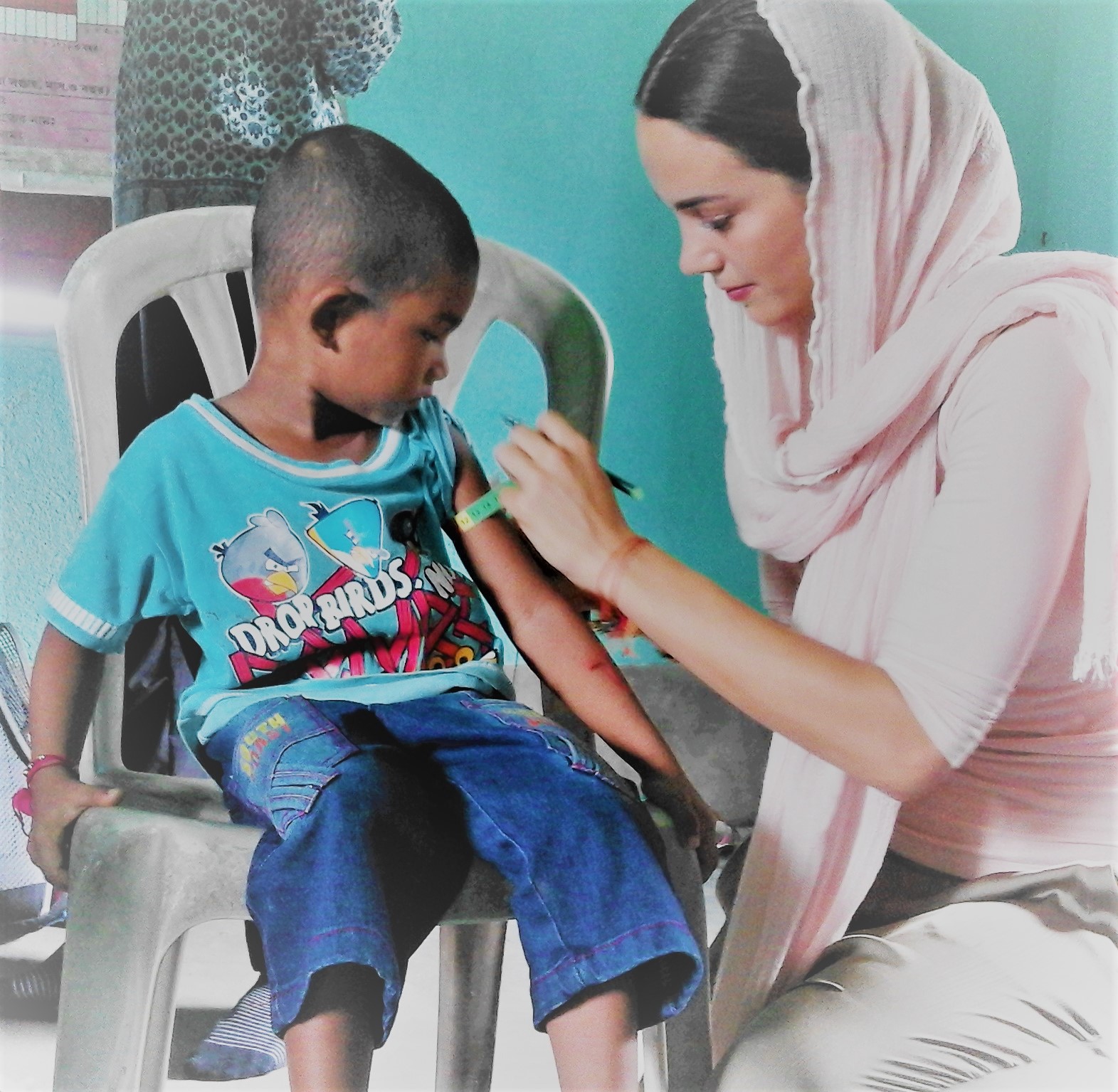 Visit by Miss Switzerland