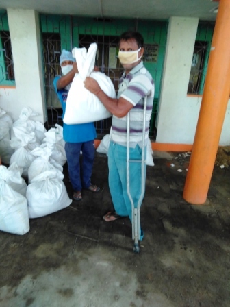 Relief Work for Covid-19 and Super Cyclone Amphan