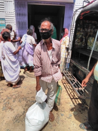 Relief Work for Covid-19 and Super Cyclone Amphan