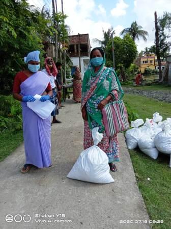 Relief Work for Covid-19 and Super Cyclone Amphan