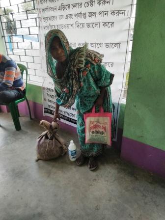 Relief Work for Covid-19 and Super Cyclone Amphan